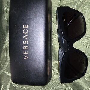 Versace Black Designer Sunglasses